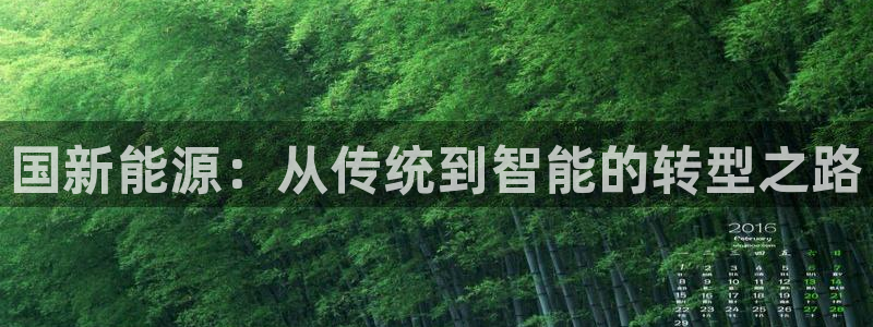 众腾娱乐平台群7O777:国新能源:从传统到智能的转型之路