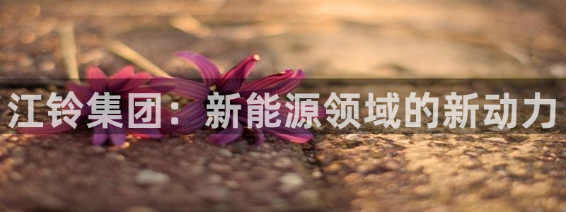 腾耀娱乐众推55312:江铃集团:新能源领域的新动力